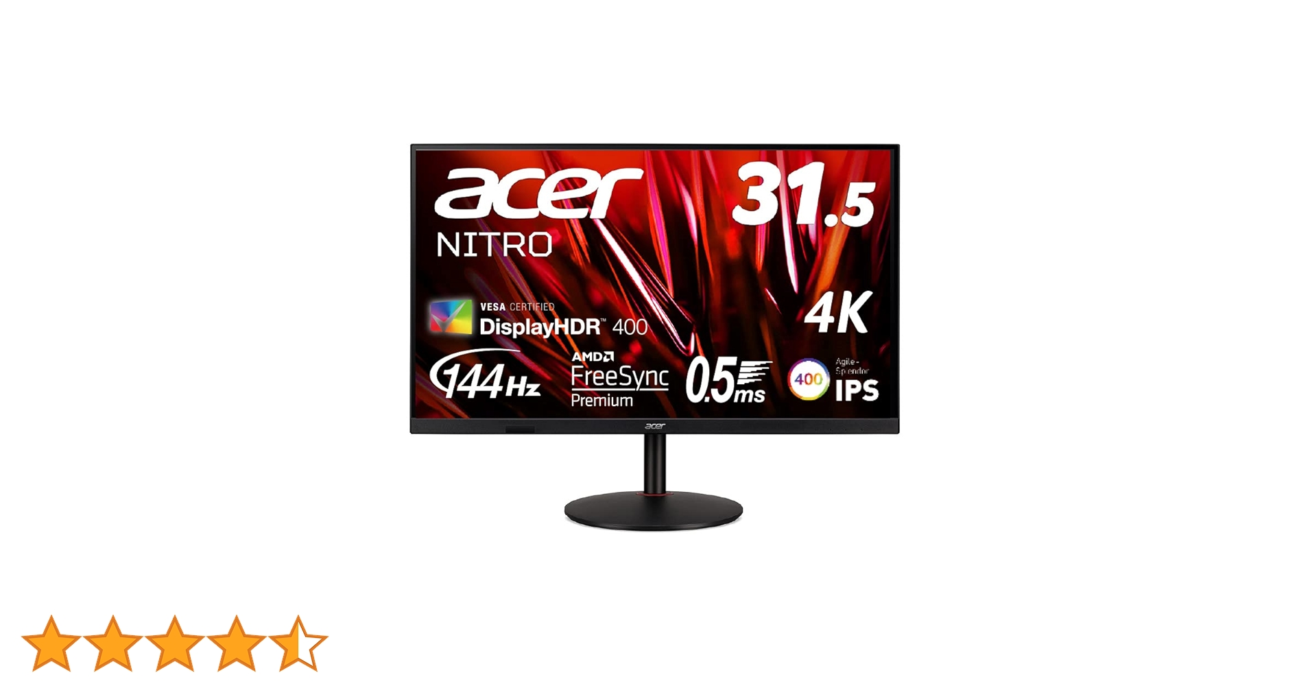 ★【新品未開封】Acer 32インチ 4K 144Hz プロゲーミングモニター Amazon.co.jp: 日本エイサー Acer ゲーミングモニター Nitro